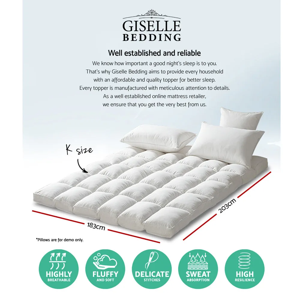 1000GSM Pillowtop Mattress Topper I King