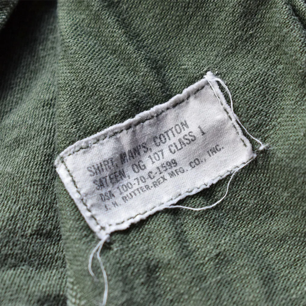 ’70 U.S.ARMY ミリタリー ユーティリティシャツ 240808