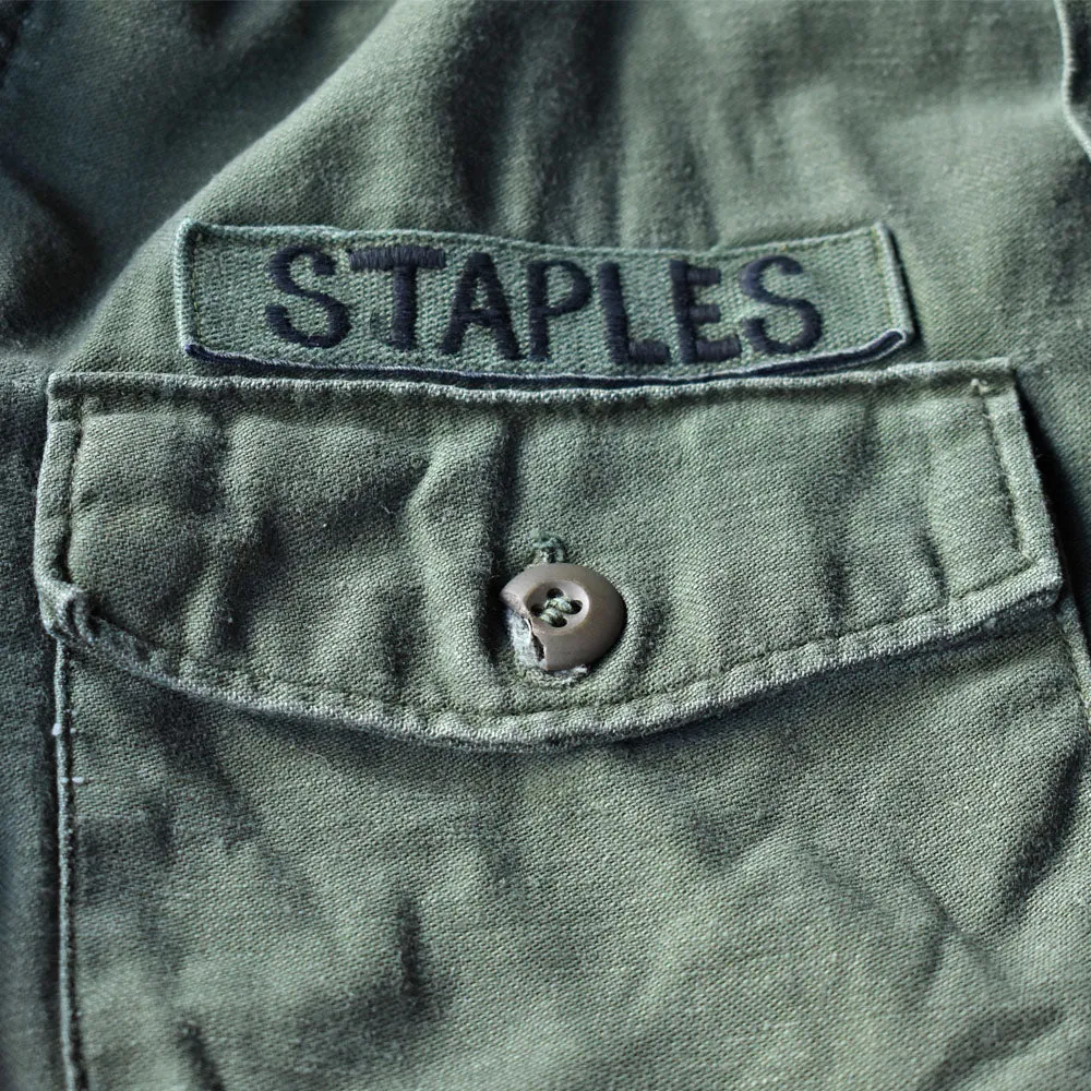 ’70 U.S.ARMY ミリタリー ユーティリティシャツ 240808