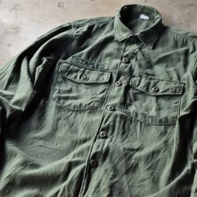 ’70 U.S.ARMY ミリタリー ユーティリティシャツ 240808