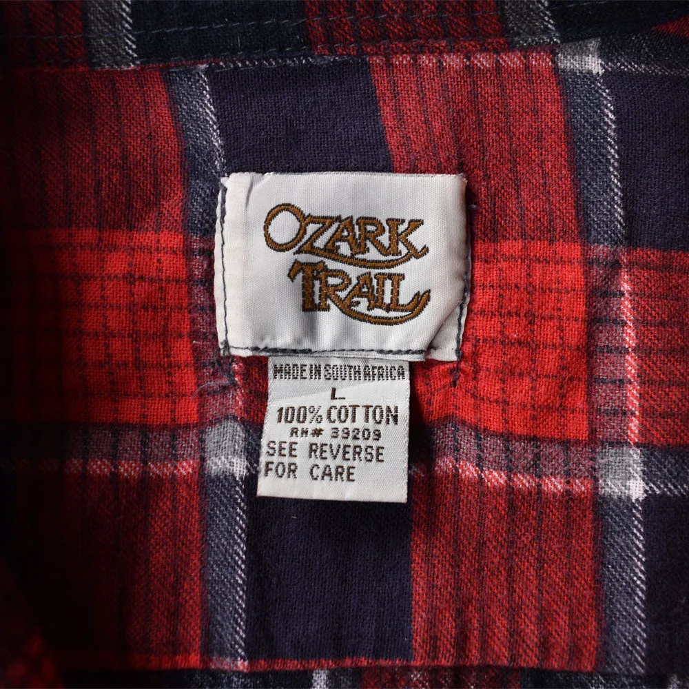 80's Ozark Trail プリントネル ライト フランネルシャツ 230916H
