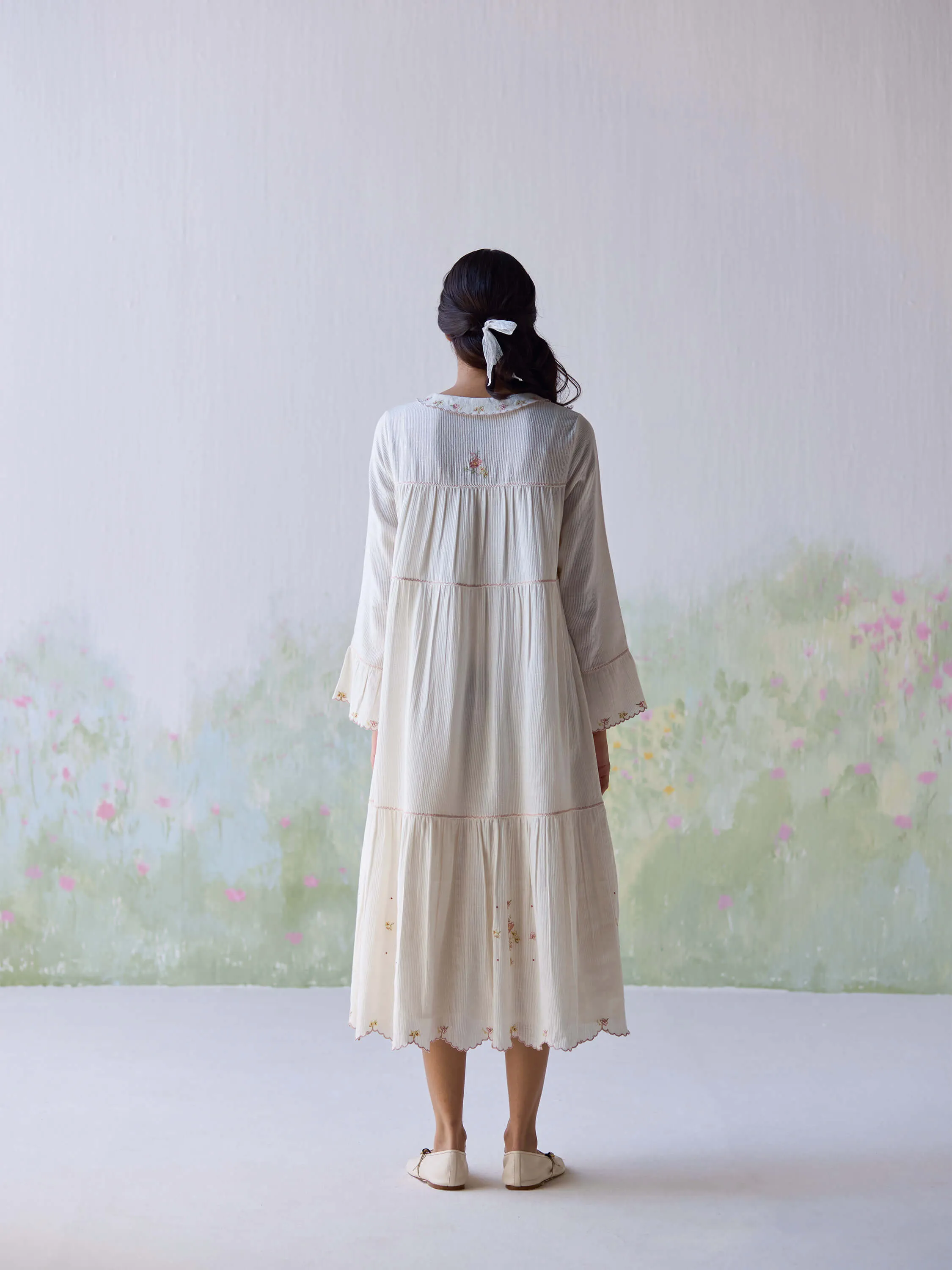 Adagio Tier Midi Dress