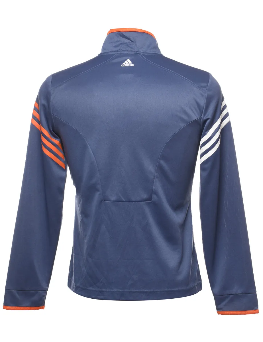 Adidas NBA Blue & Orange Track Top - M