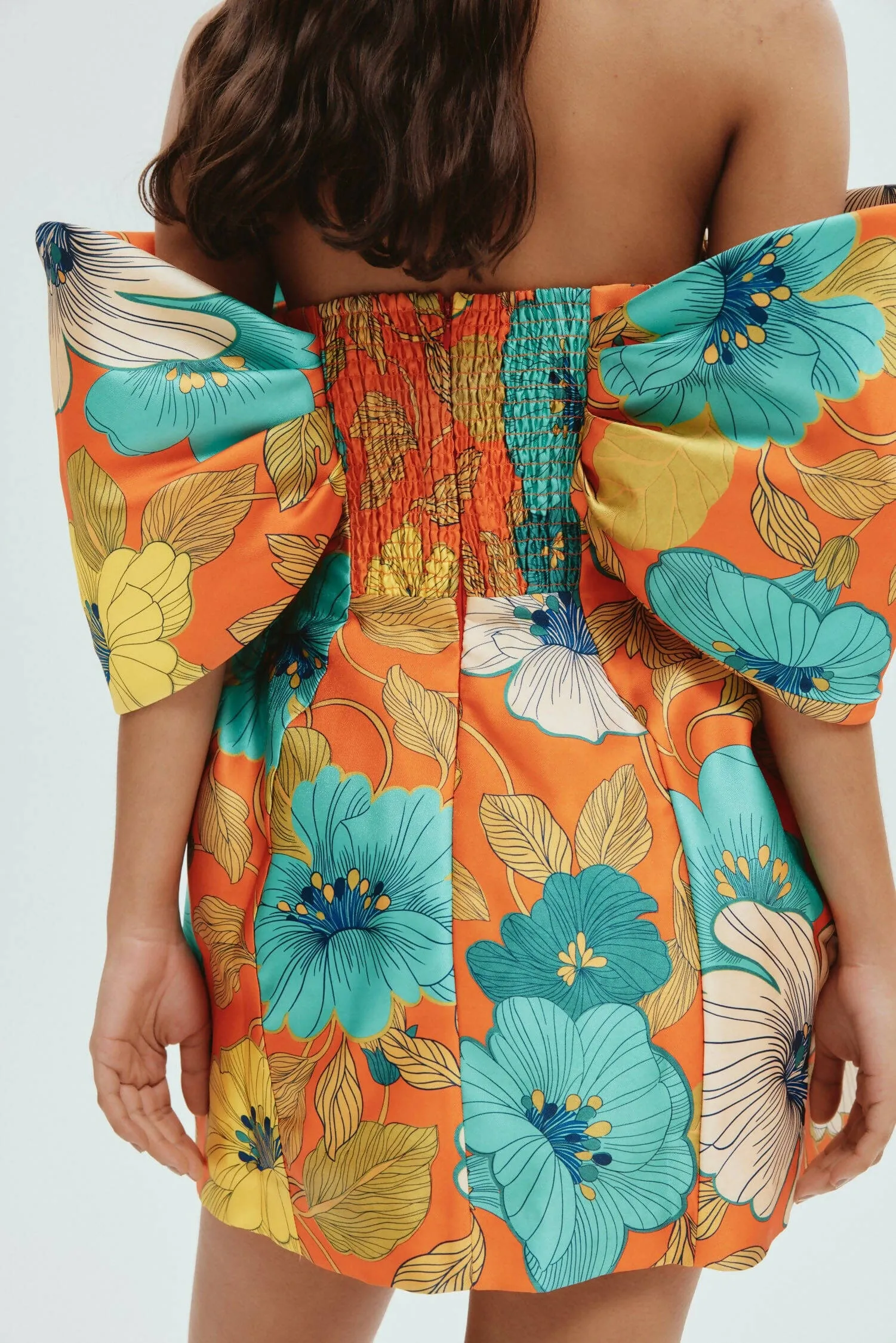 Alemais Piato Sculpt Mini Dress