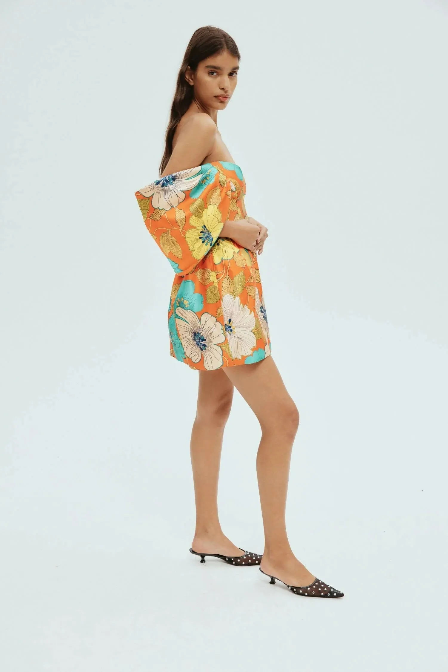 Alemais Piato Sculpt Mini Dress