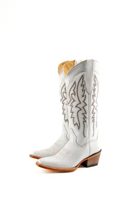 Alexa Retro Snip Toe Midi Cowgirl Boot