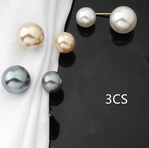 Anti-light Brooch Skirt Waist Button Nail Pearl