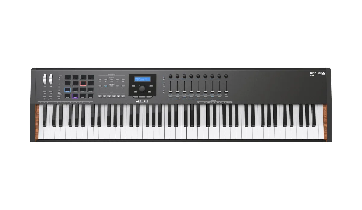 Arturia KeyLab 88 MKII Black (Limited Edition)   V Collection 9 Software Bundle