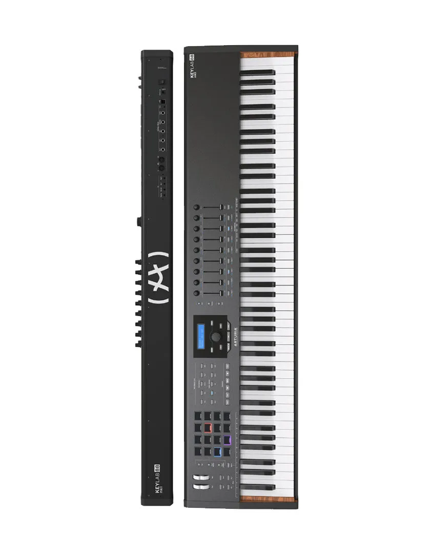 Arturia KeyLab 88 MKII Black (Limited Edition)   V Collection 9 Software Bundle