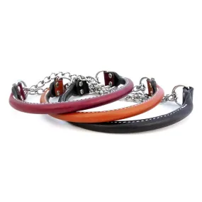 Auburn Leathercrafters Rolled Leather Martingale Collars