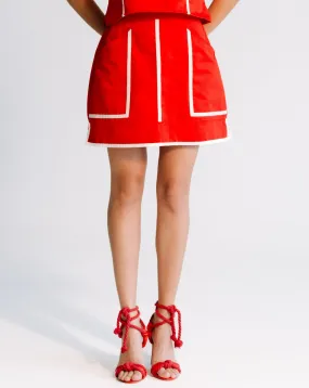 Azahar Skirt - Red