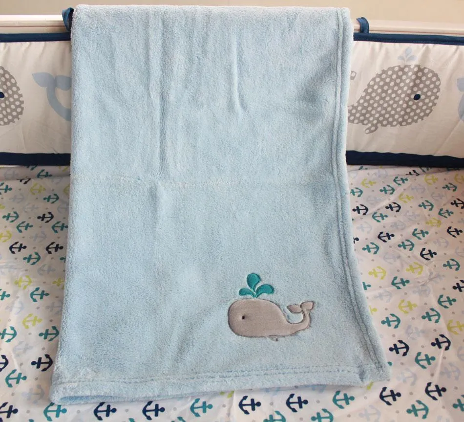 Baby Whale - Baby Bedding Set