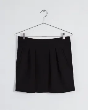 Balenciaga tailored mini skirt, black, 12