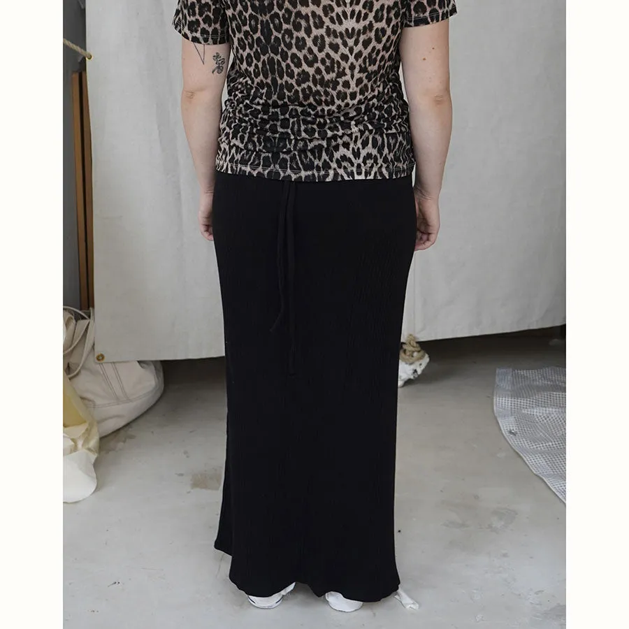 【Baserange/ベースレンジ】<br>BRIG SKIRT <br>SKBR-RIB-000