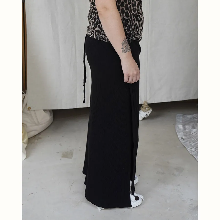 【Baserange/ベースレンジ】<br>BRIG SKIRT <br>SKBR-RIB-000