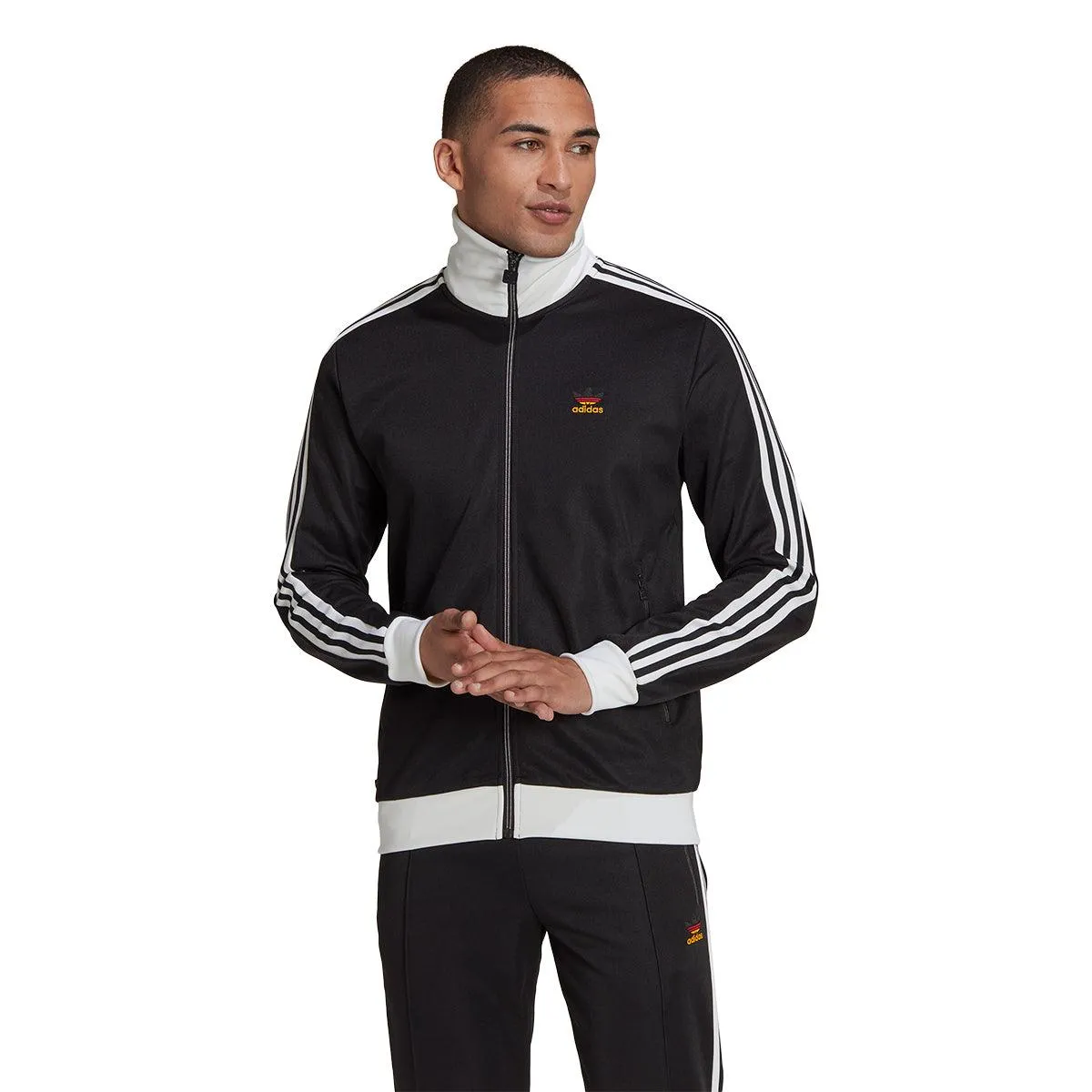 Beckenbauer Track Jacket 'Black White'