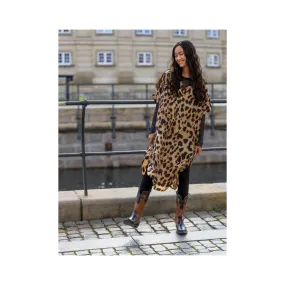 Black Colour Luna Kaftan Tunic