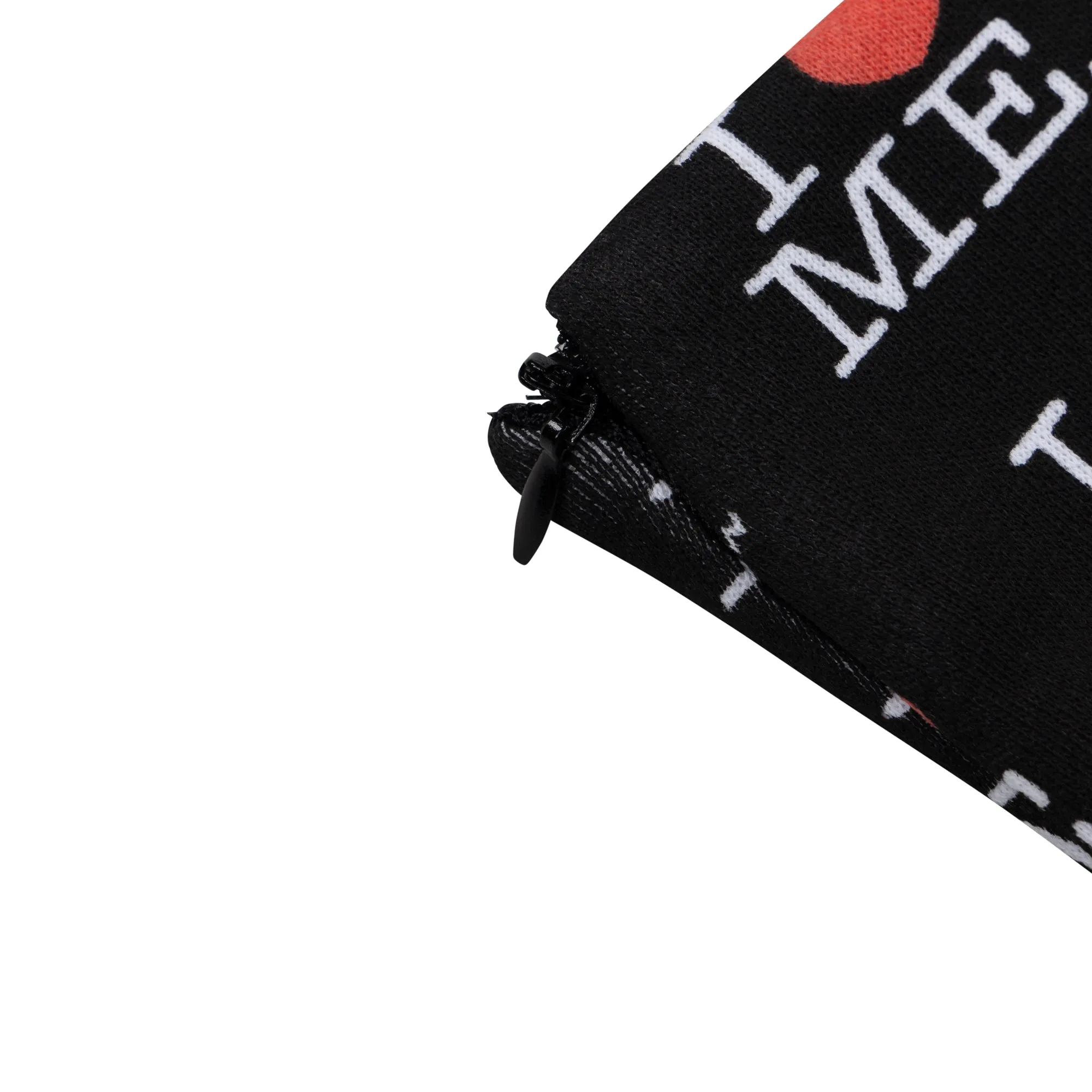 BLACK I HEART ME MINI SKIRT