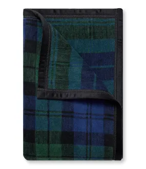 Black Watch Plaid Midi Blanket