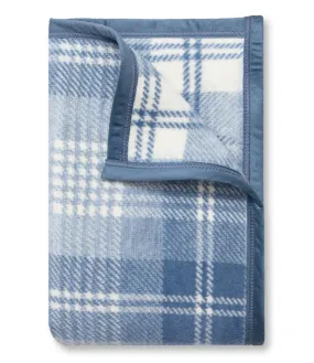 Blue Frost Plaid Blanket
