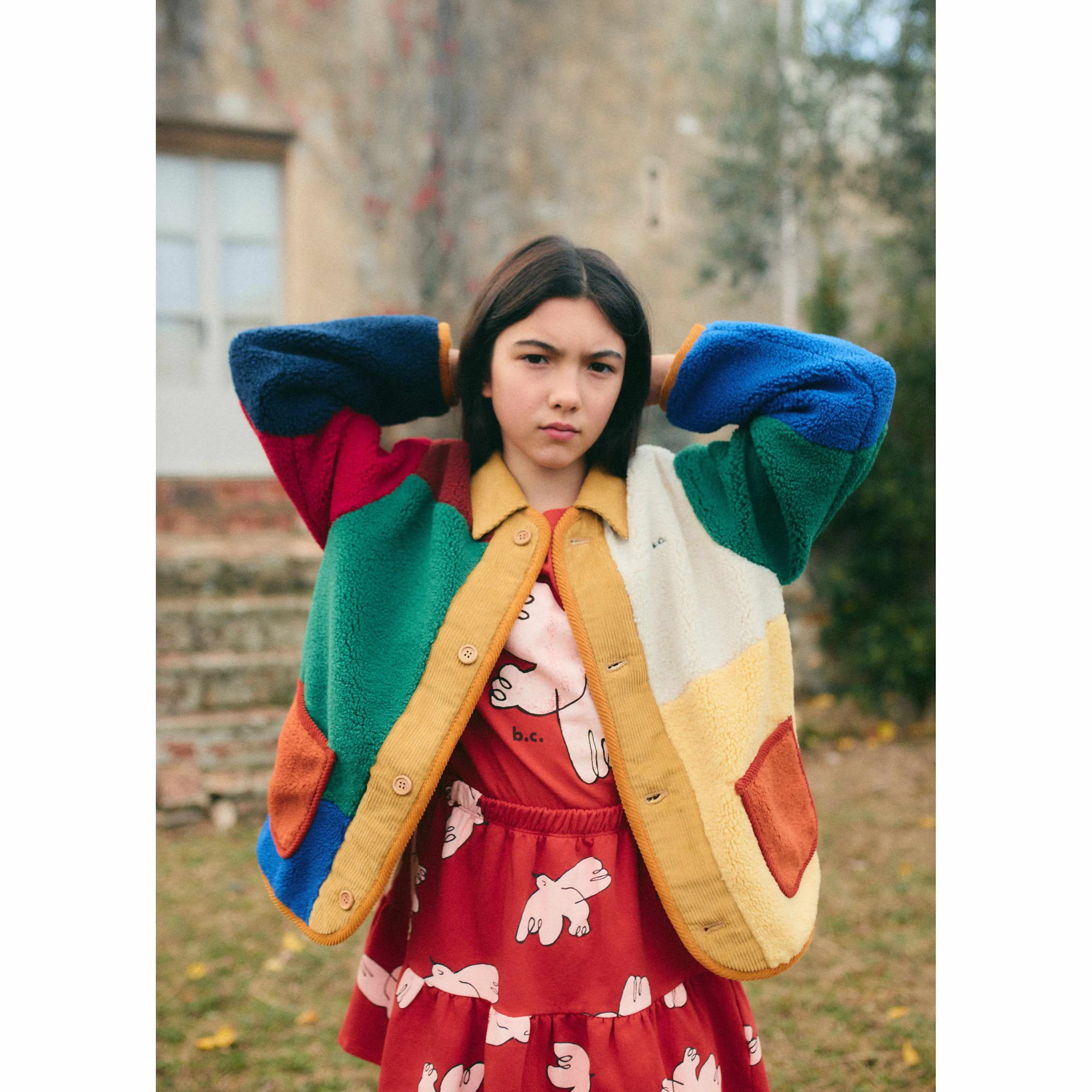 Bobo Choses - Freedom Bird all-over skirt