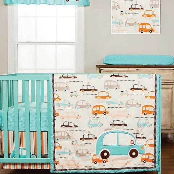 Car Crib Set 3PCS