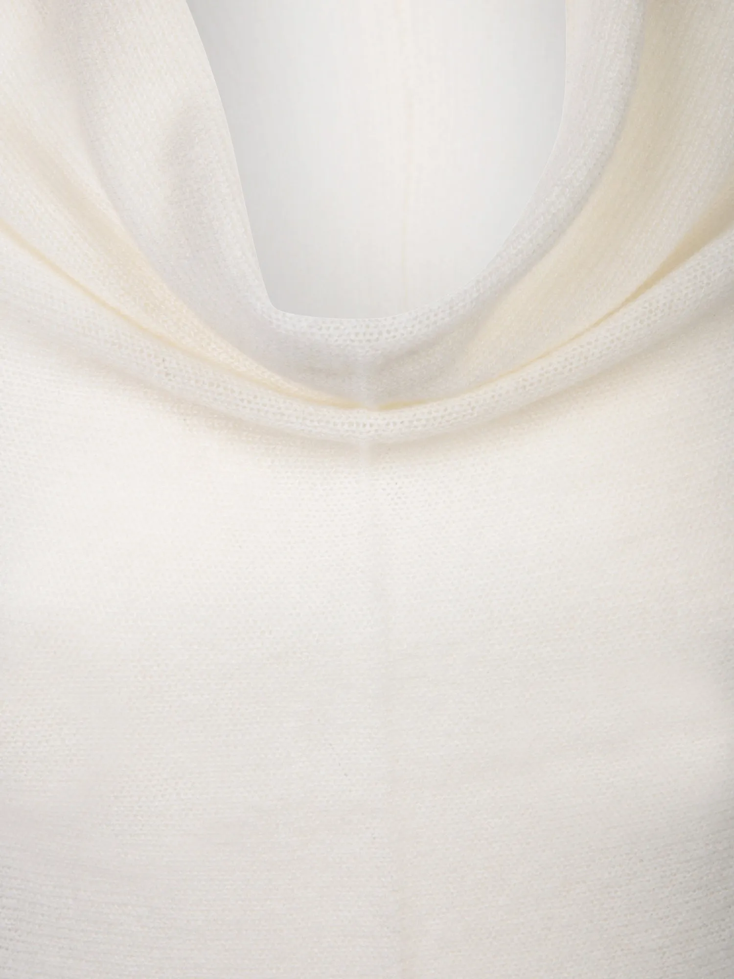 Cashmere cream cape
