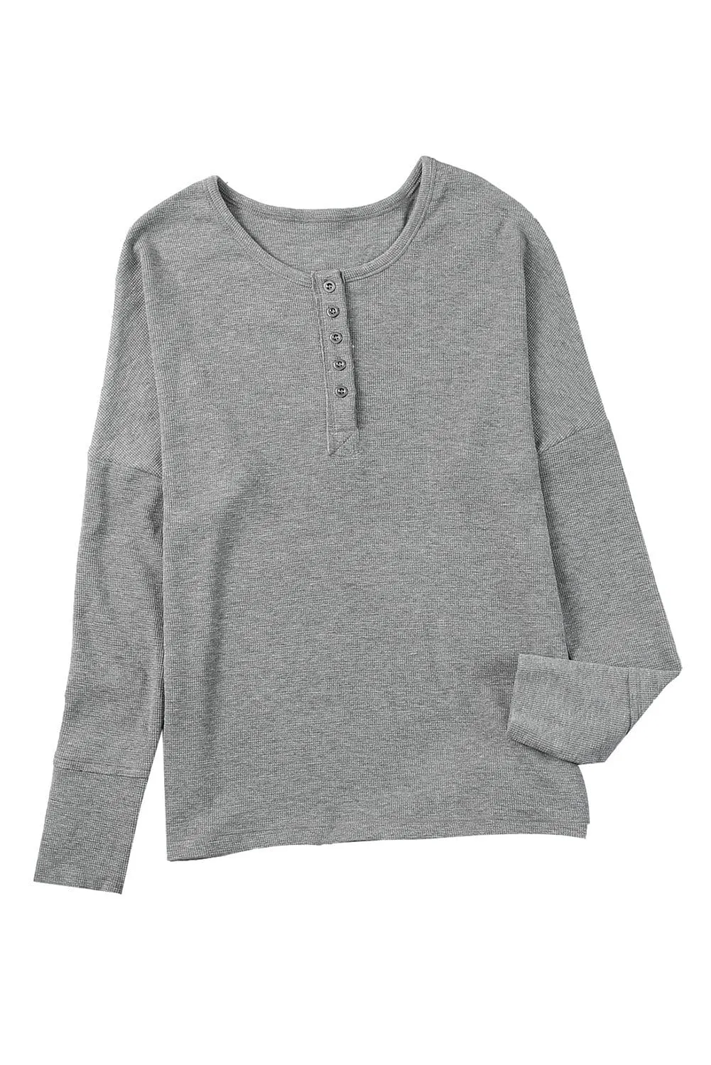 Casual Long Sleeve Henley