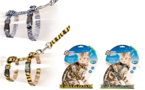 CAT HARNESS-LEAD ZOO