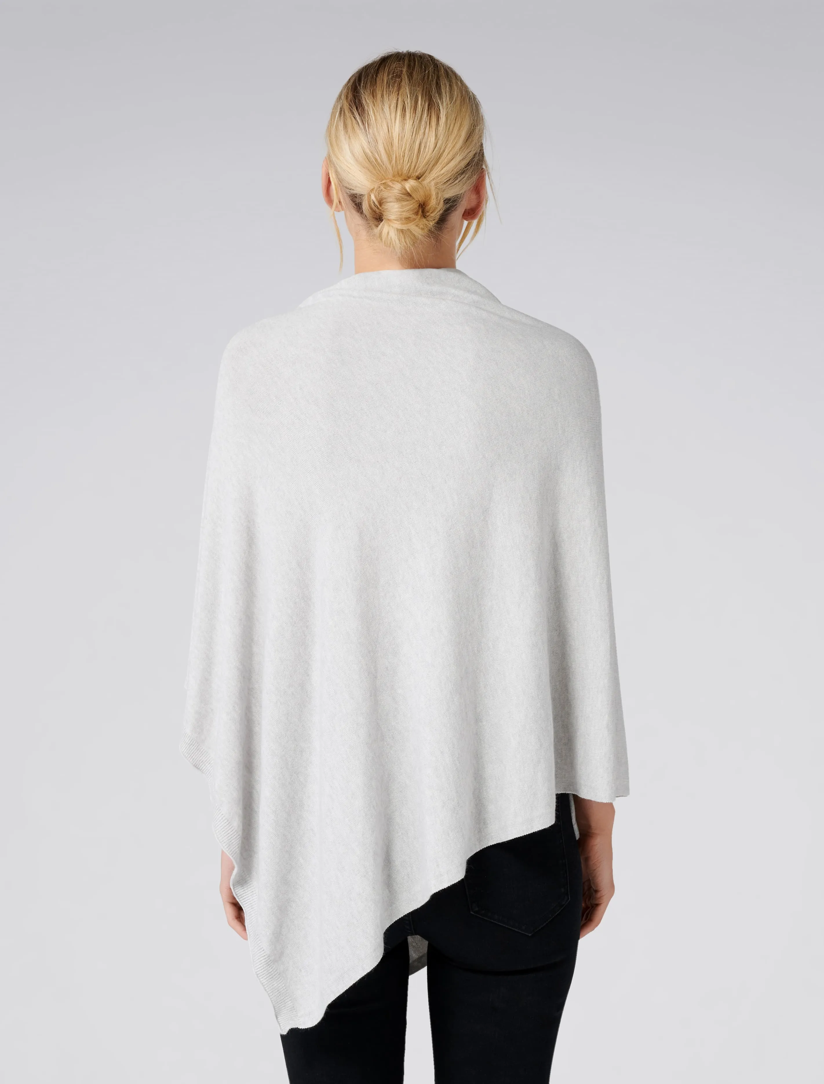 Chloe Button Poncho