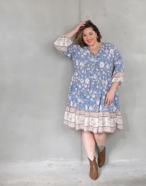Cinta Dress - Cornflower