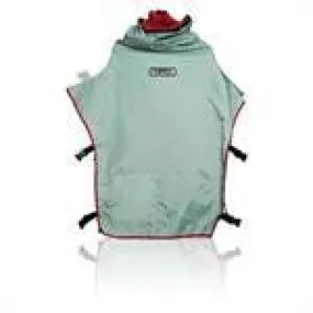 Clemco 23818 Apollo 600 Cape, Silver-Grey with Red Inner Collar