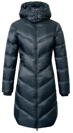 Covalliero Wmn Quilted Coat Dark Navy