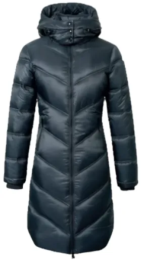 Covalliero Wmn Quilted Coat Dark Navy