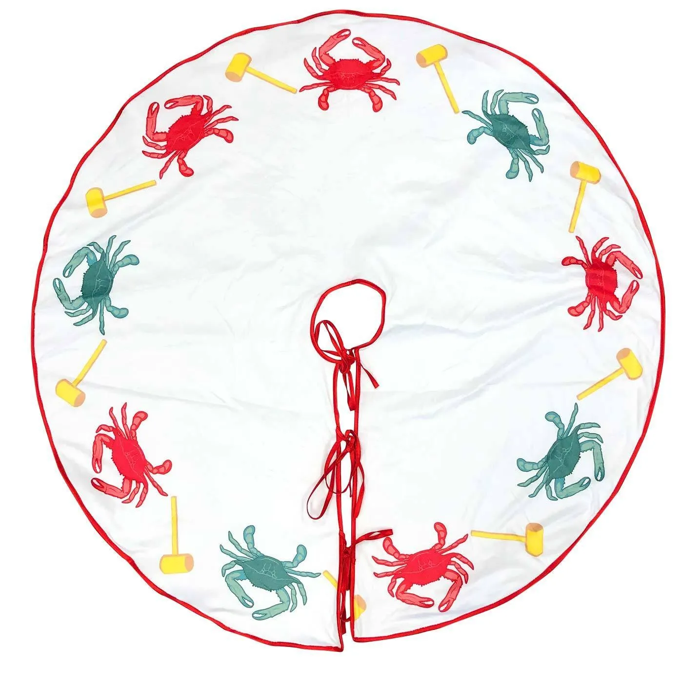 Crabs & Mallet / Tree Skirt