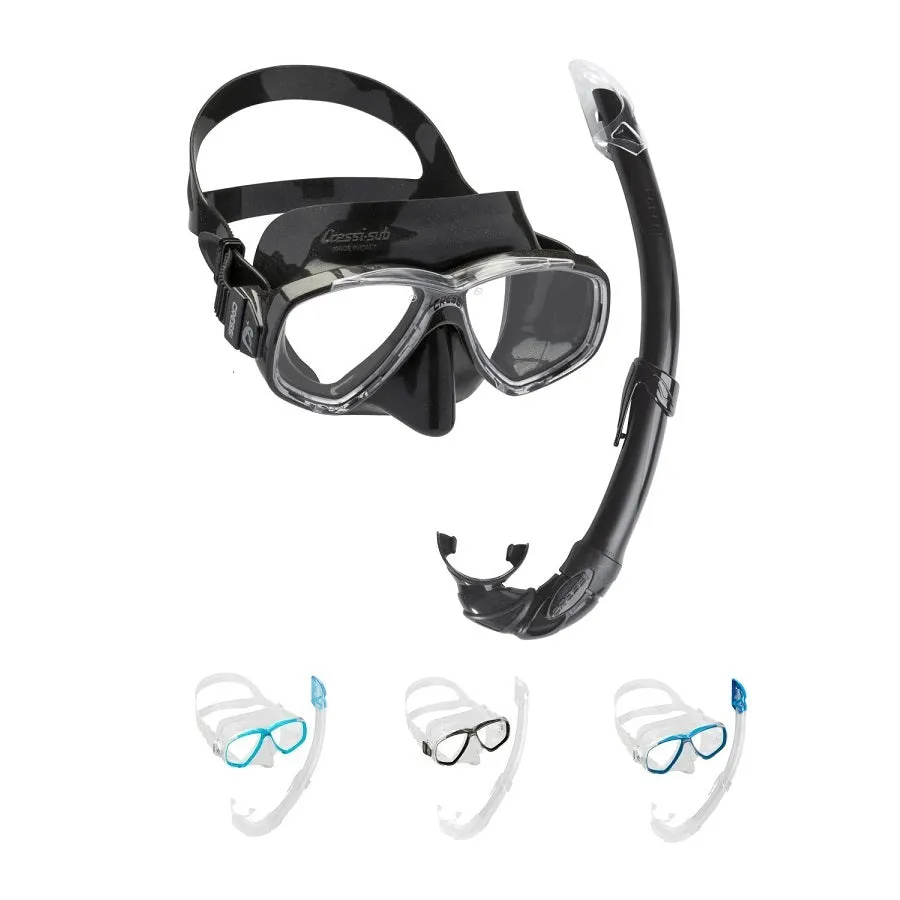 Cressi Perla Mask   Mexico Snorkel Set