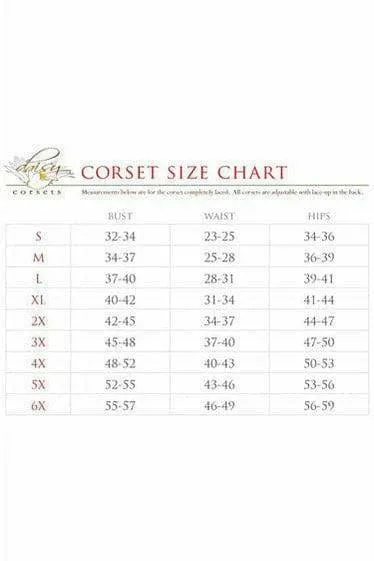 Daisy Corsets Lavish 3 PC Sexy Bunny Corset Costume