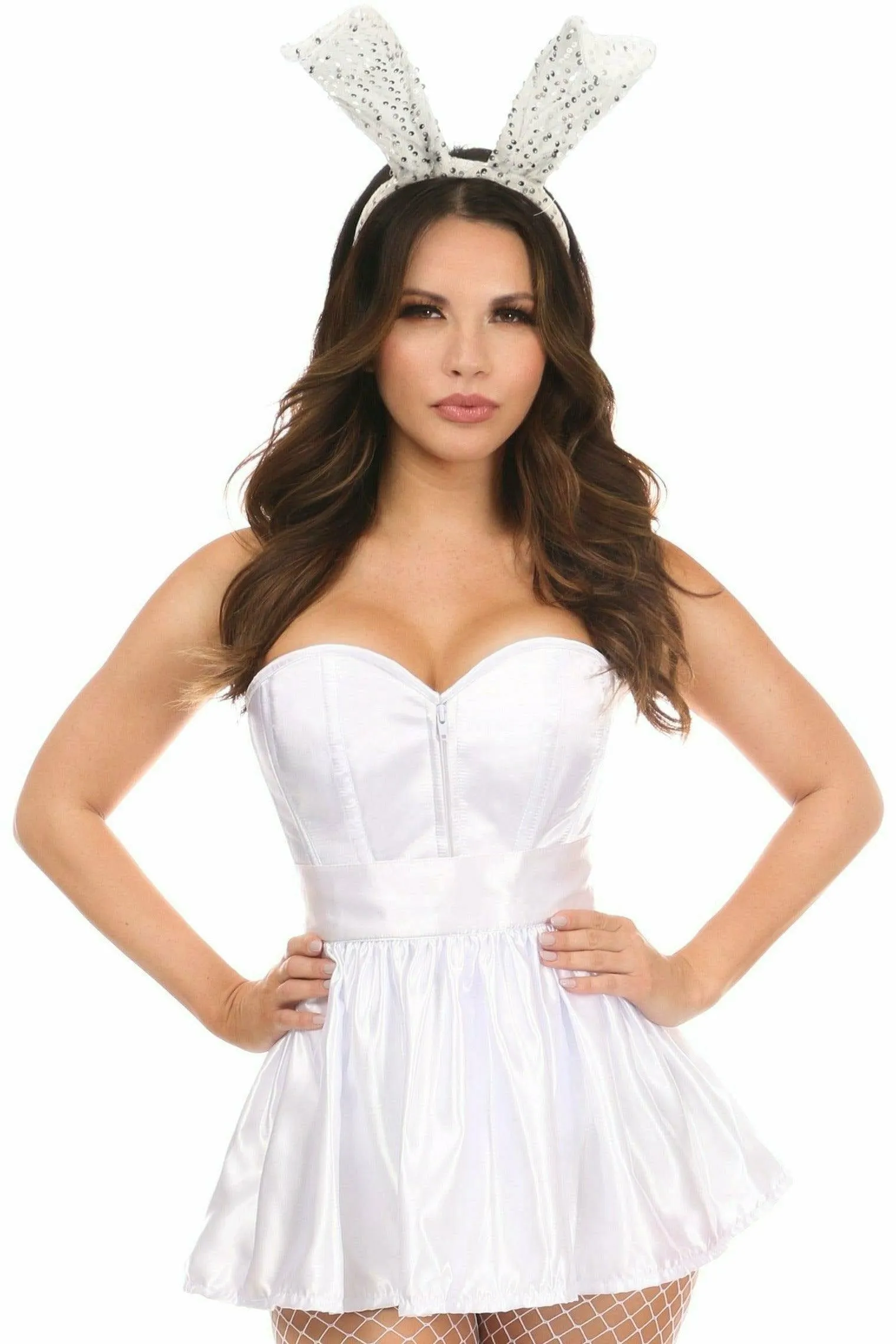 Daisy Corsets Lavish 3 PC Sexy Bunny Corset Costume