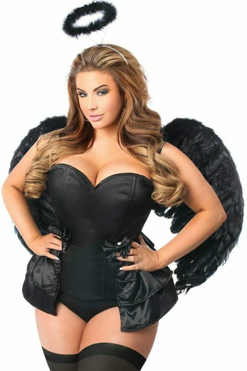 Daisy Corsets Lavish 4 PC Angel of Darkness Corset Costume