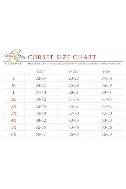 Daisy Corsets Lavish 4 PC Green Lace Witch Corset Costume