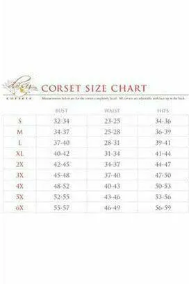 Daisy Corsets Top Drawer 3 PC Jokester Villian Corset Costume