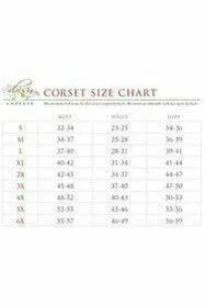 Daisy Corsets Top Drawer 4 PC Midnight Angel Corset Costume
