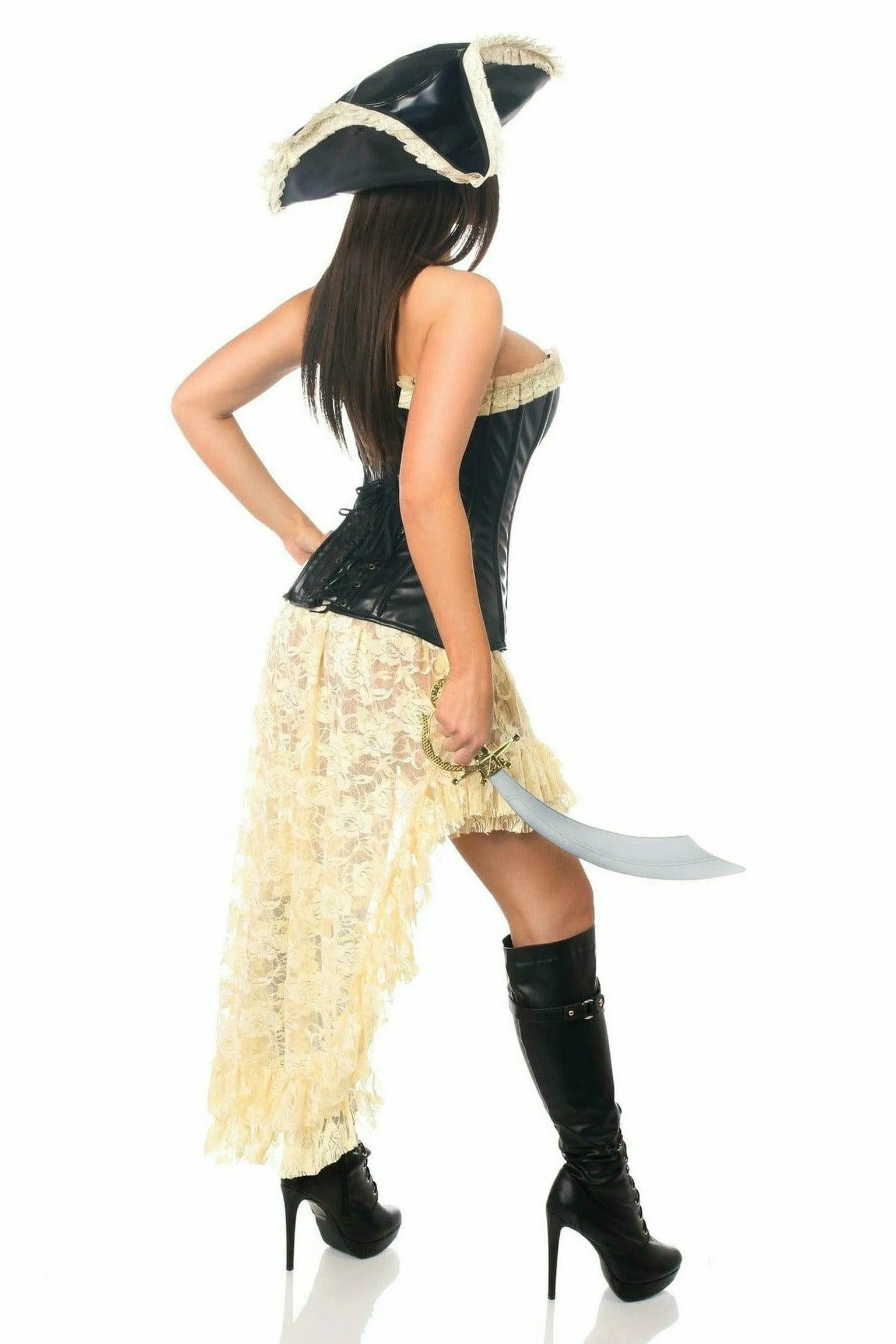 Daisy Corsets Top Drawer 4 PC Pirate Wench Costume
