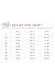 Daisy Corsets Top Drawer 4 PC Sequin Angel Corset Costume
