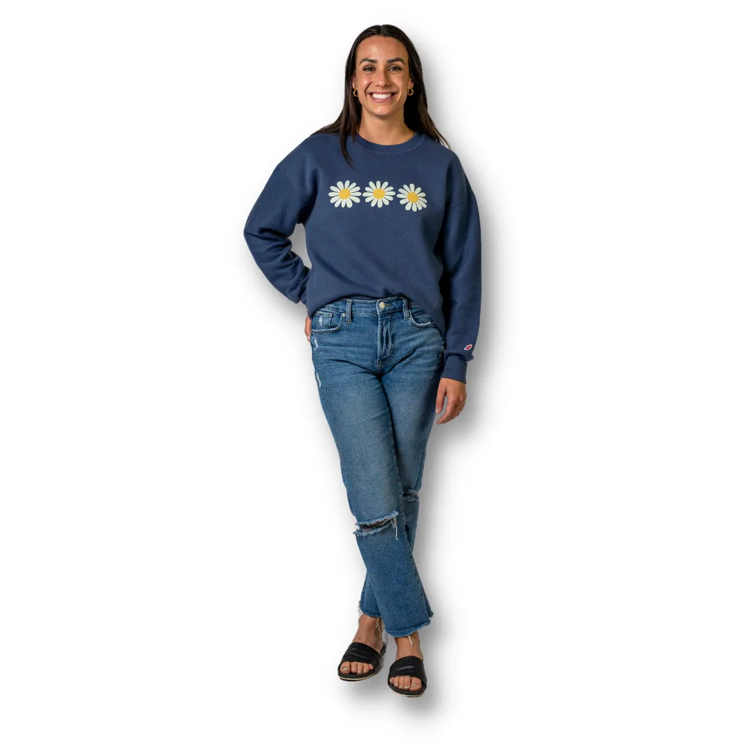 Daisy Reverse Fleece Oversized Midi
