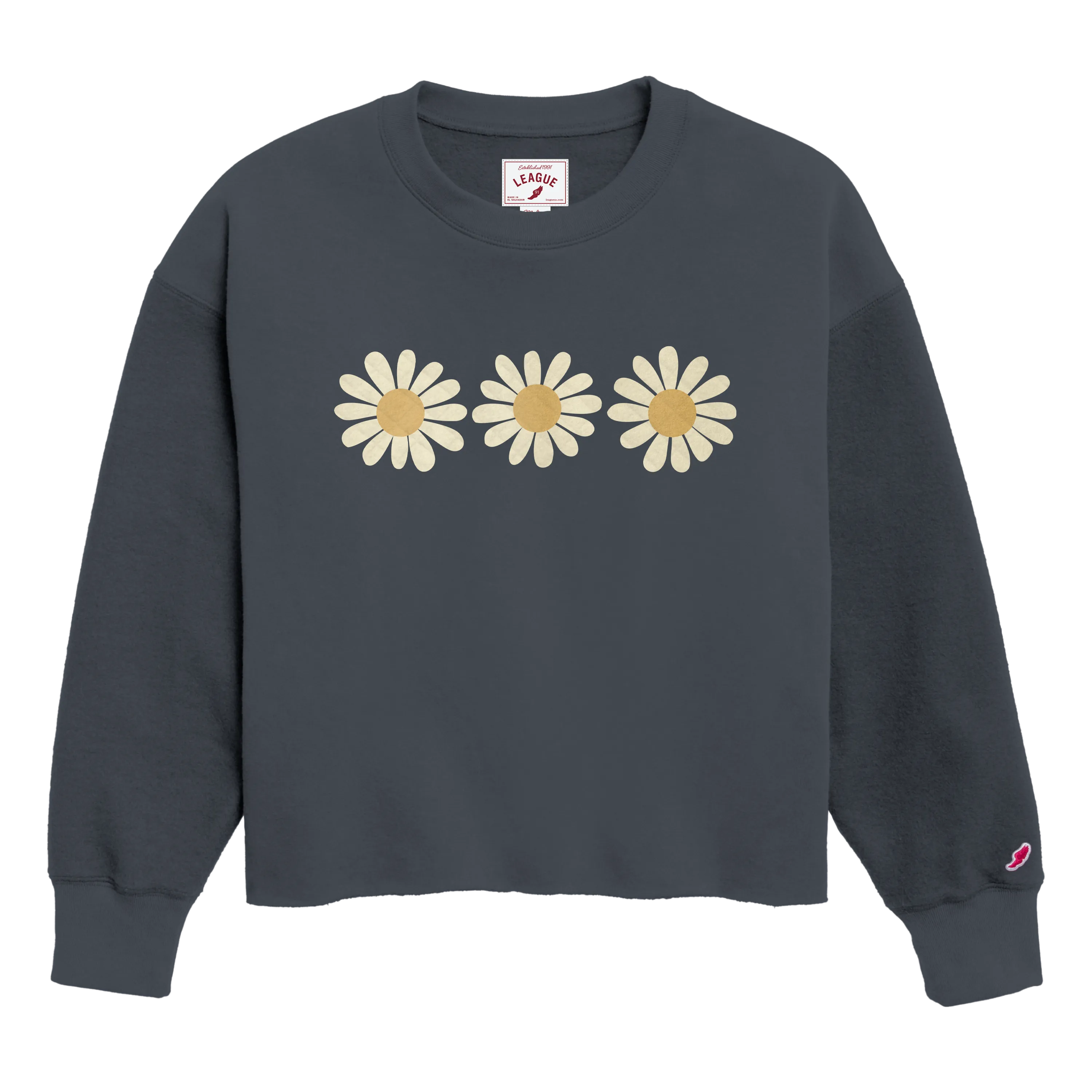 Daisy Reverse Fleece Oversized Midi