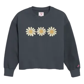 Daisy Reverse Fleece Oversized Midi