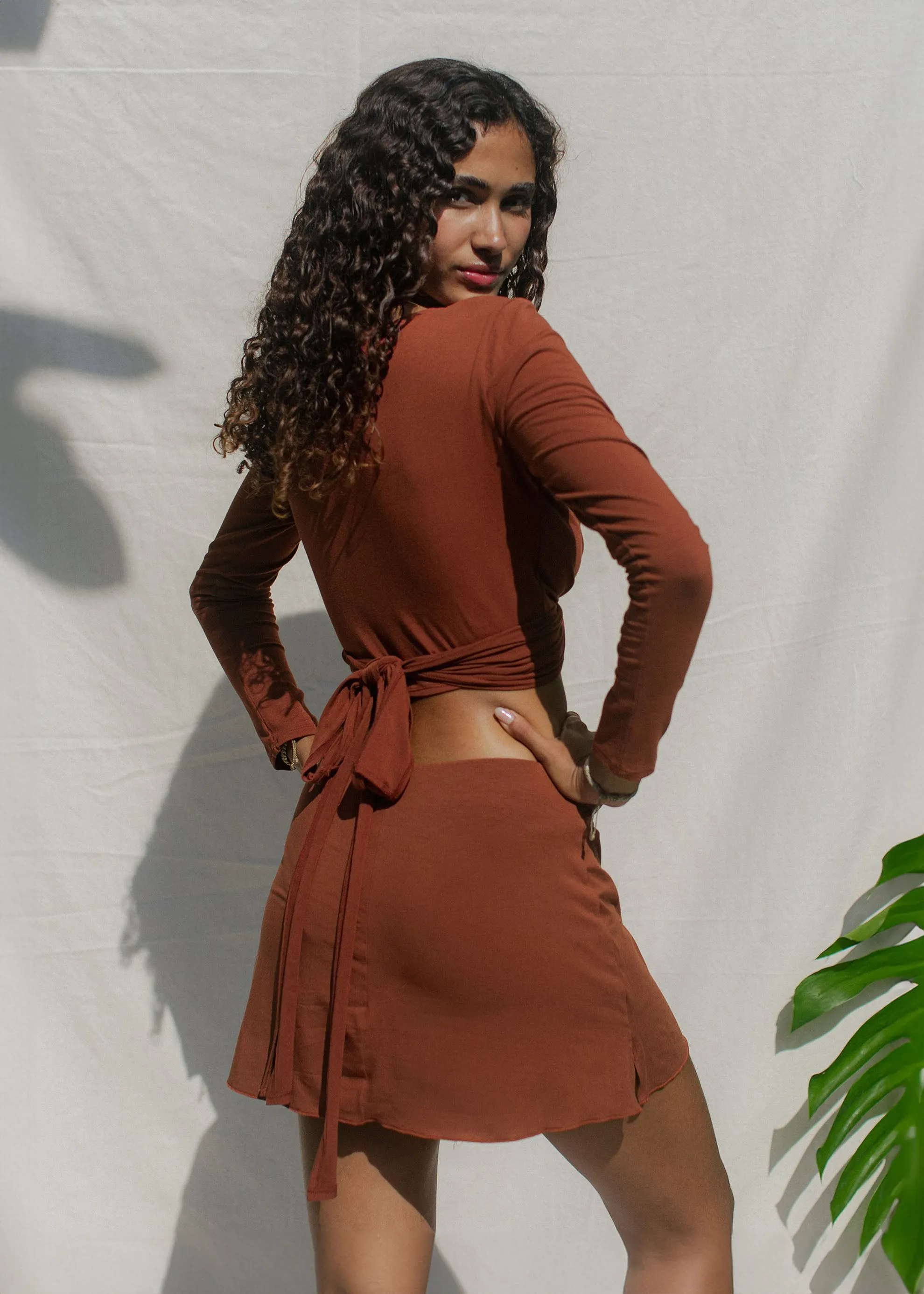 Earth Angel Skort Spice