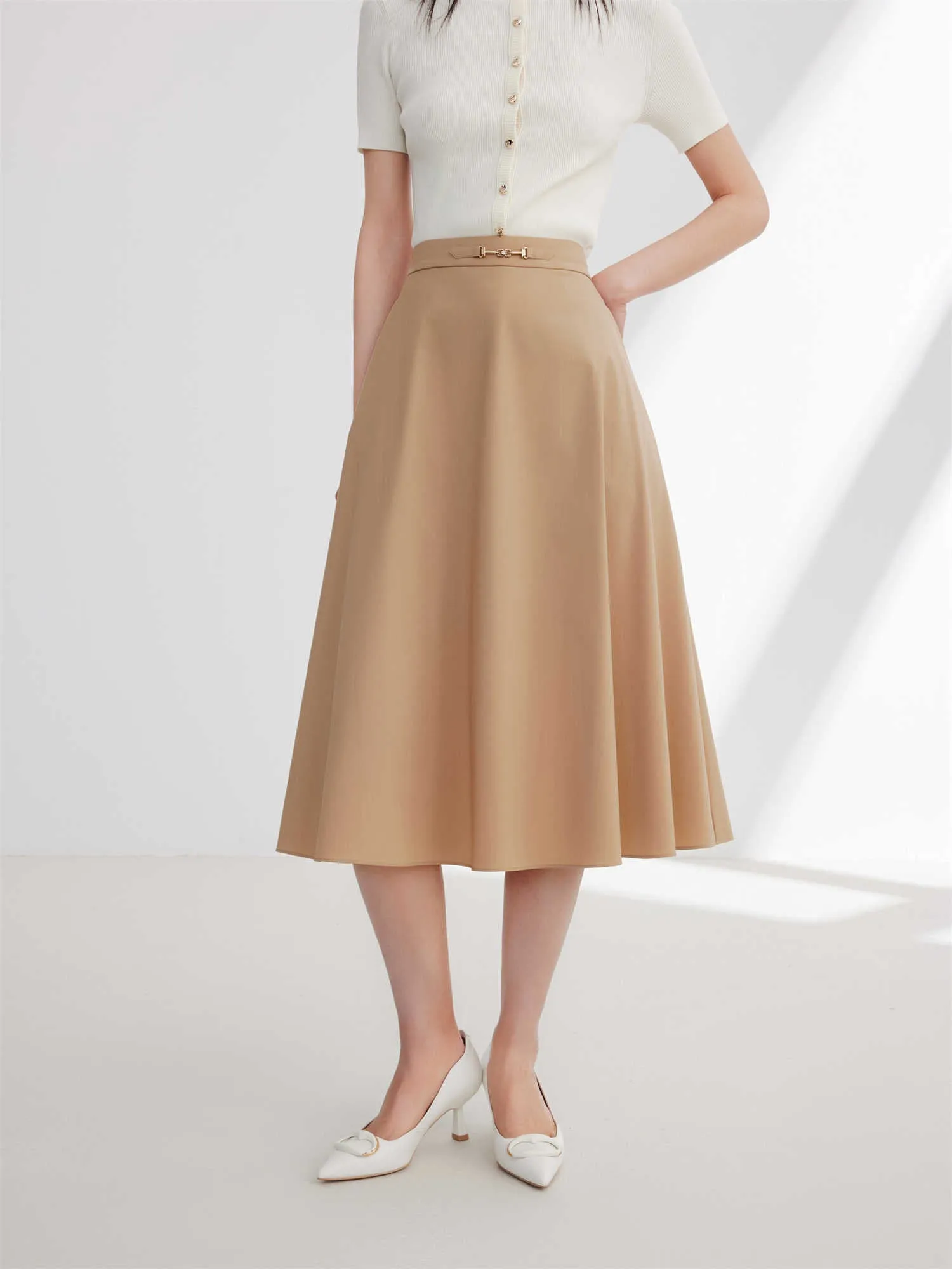 EP YAYING Wool Skirt EGJPW3401AE