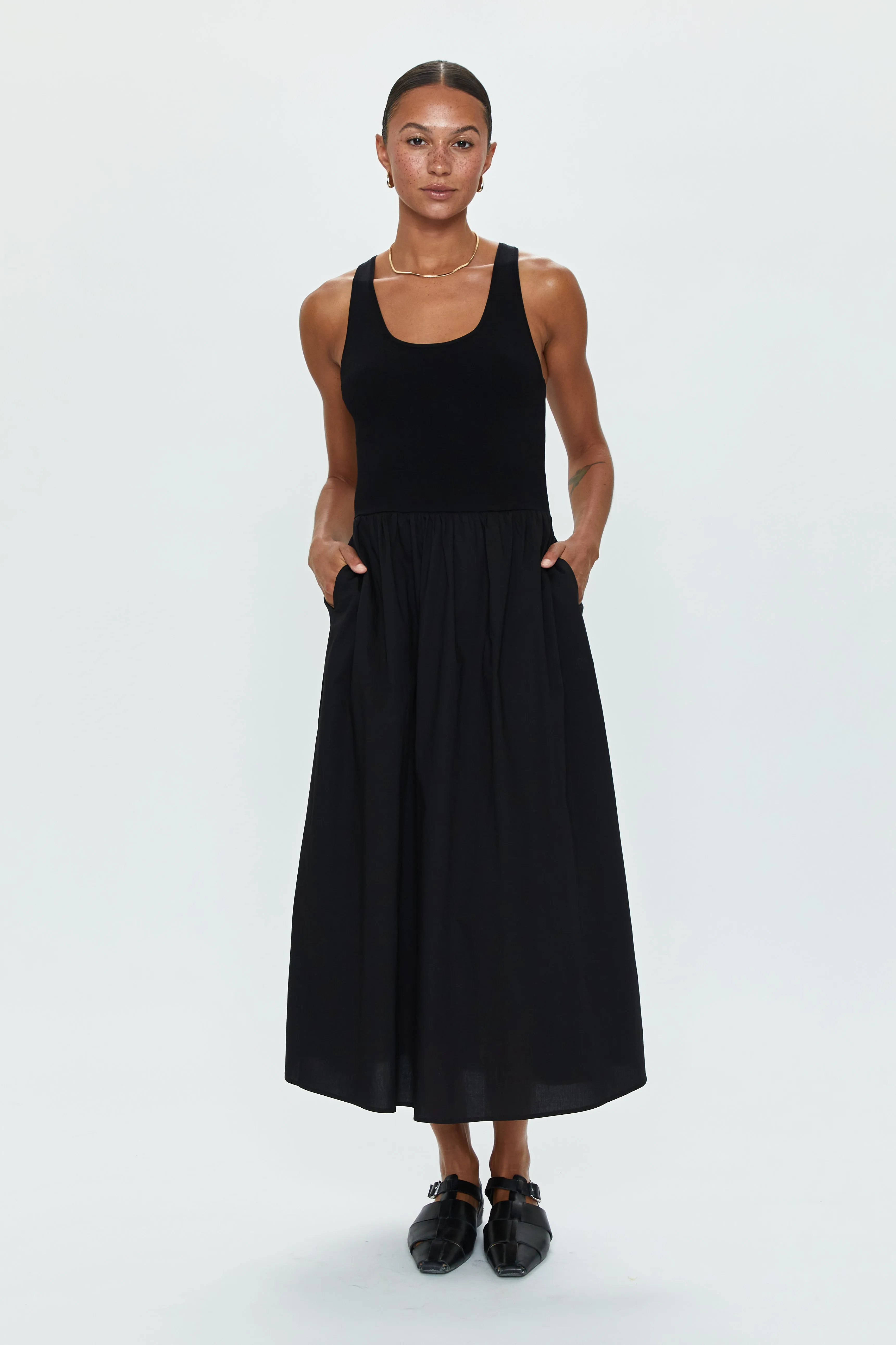 Faye Tank Dress - Noir
